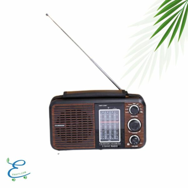 راديو قابل للشحن ويمكن توصيل بالجوال olsenmark radio 1239